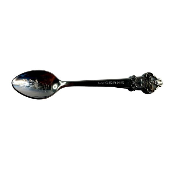 Vintage Rolex Bucherer Lucerne Souvenir Spoon - Picture 2 of 5